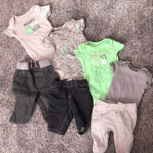 Newborn Baby Boy Clothes Lot